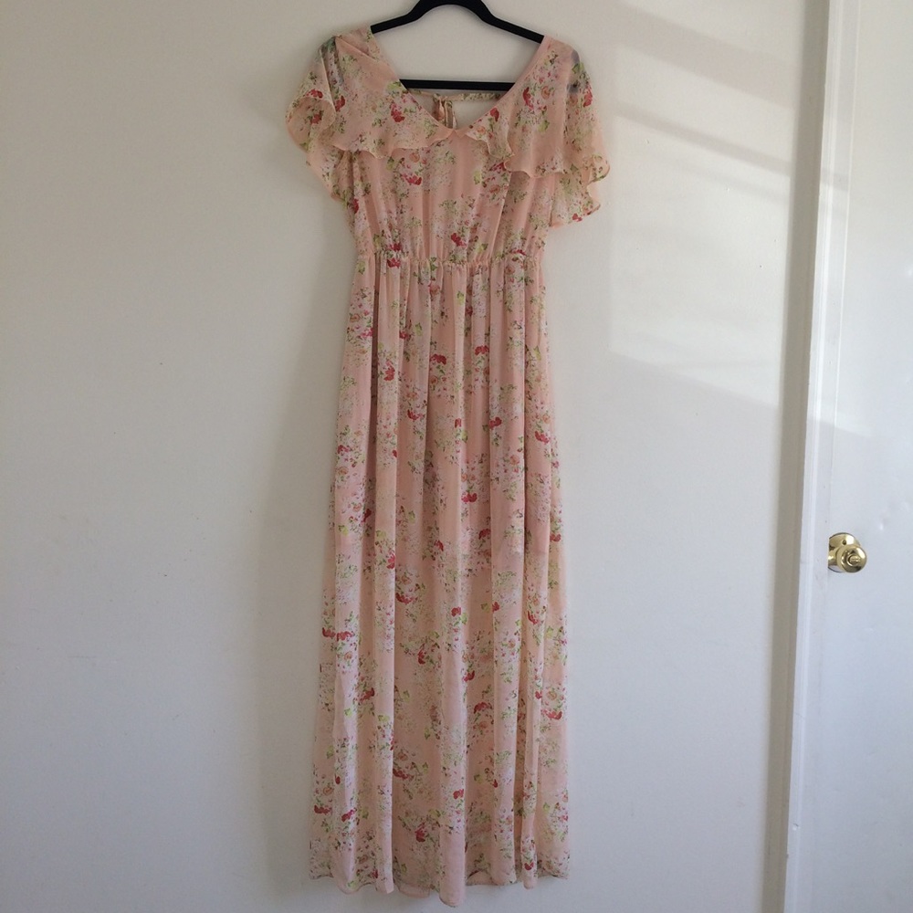 Floral long dress